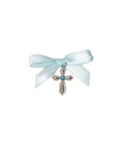 Cruciulite de botez cu funda blue