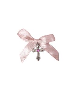 Cruciulite de botez cu funda pudra