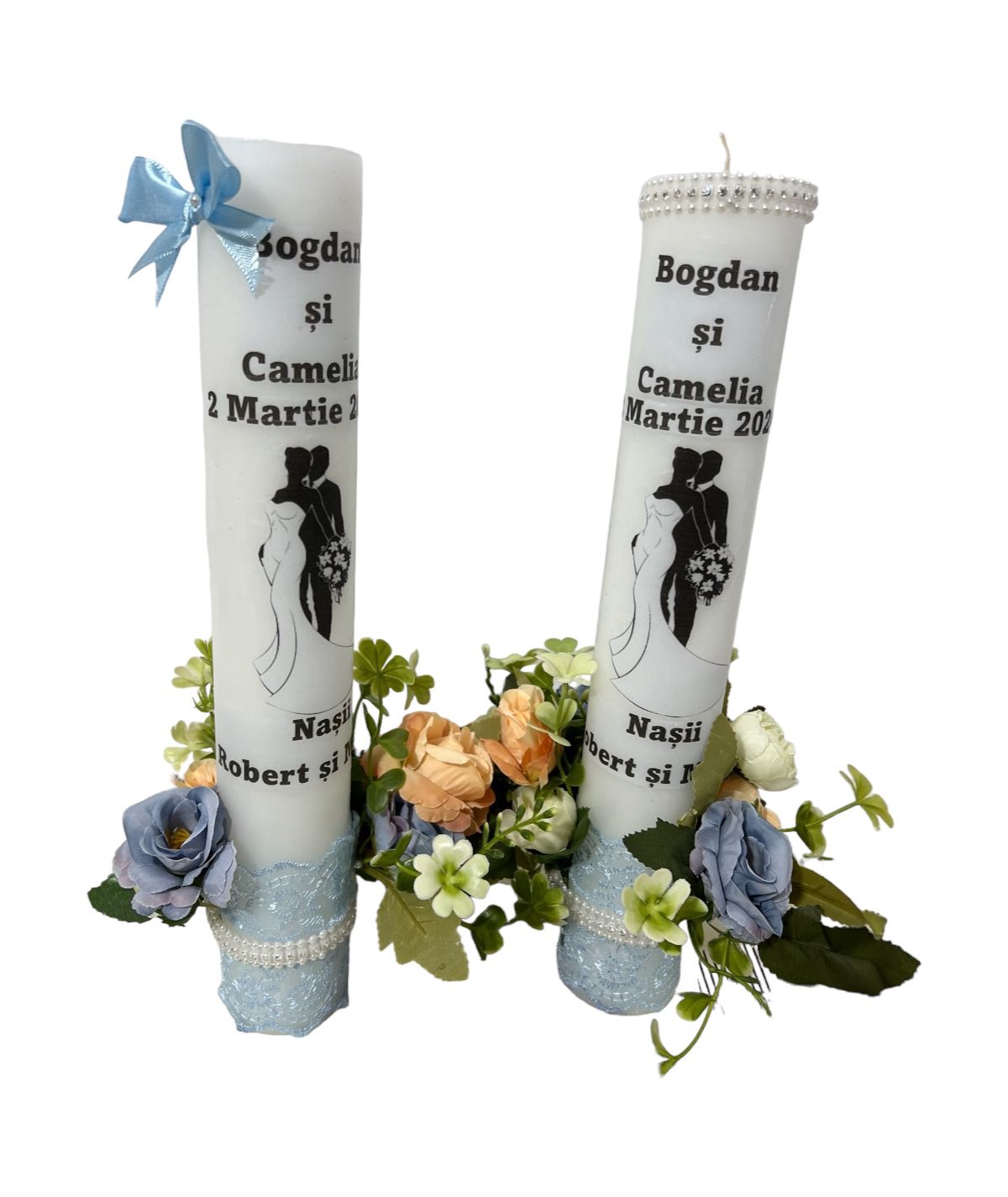 Lumanari Cununie personalizate