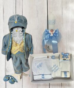 Set botez Royal -blue regal (catifea)