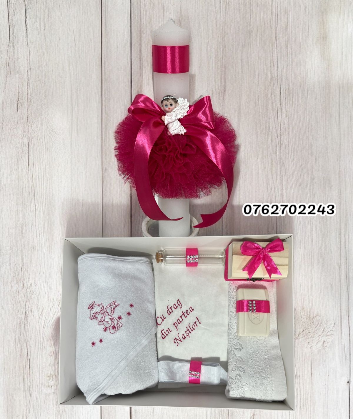 set lumanare si trusou